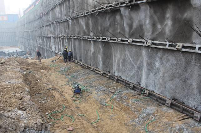 广州绿地广纸项目基坑支护工程